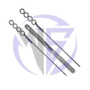 Bipod Draffin avec plaque Magauran, support complet pour la bouche et la langue, instruments chirurgicaux en acier inoxydable - Product Image 2