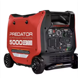 Generador Inverter de Doble Combustible SUPER SILENCIOSO de 5000 Vatios con Arranque Automático 220V/110V/240V de la mejor calidad - Product Image 1