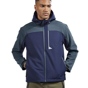 Custom Men's Softshell Winter Jacket Waterproof Nylon Woven Anorak <b>Coats</b> for Racing & Running Windbreaker Zip-up Outdoor Gear - Product Image 3