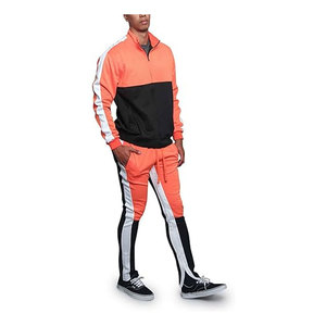 Men's Plus Size Skinny Jogger Fitness Fleece Tracksuit Winter Breathable Comfortable with Custom <b>String</b> Hoodie - Product Image 1