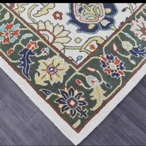 100% ประดับด้วยขนสัตว์แบบตะวันออกทำด้วยมือของแคทเธอรีนพรมปูพื้นปูพื้นขนาดปรับแต่งได้หลากสี - Product Image 1