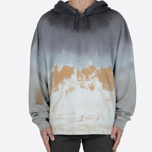 Hoodie d'hiver décontracté et confortable pour homme, 100 % coton, effet délavé, idéal pour les aventures en plein air – Collection 2026 - Product Image 1