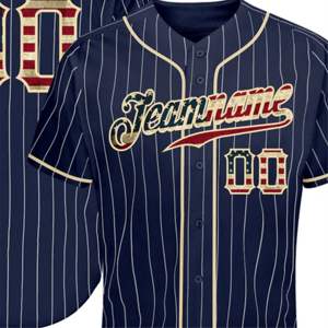 Jersey de béisbol de moda: ajuste cómodo, perfecto para actividades atléticas, uniformes de equipo y ropa informal - Product Image 4