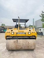 Rouleau compresseur vibrant à double tambour Caterpillar CAT CB564D d'occasion de 12,6 tonnes, certifié CE EPA, pour la construction routière, compresseur d'asphalte tandem à vendre