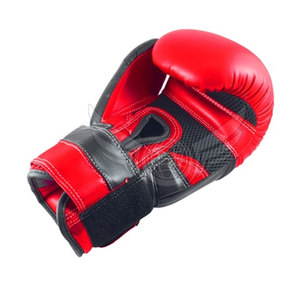 Guantes de boxeo para hombre, diseño de servicio OEM, guantes de boxeo de cuero PU personalizados de alta calidad - Product Image 4