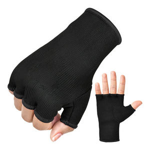 Bandages de boxe rembourrés en gel personnalisés, gants intérieurs en coton élastique pour hommes et femmes, fitness, MMA, kickboxing - Product Image 1
