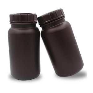 2000ml HDPE Plastic Bottle Matte Smooth Surface Wide Mouth Pharmaceutical <b>Container</b> Supplement Medicine Packaging - Product Image 5