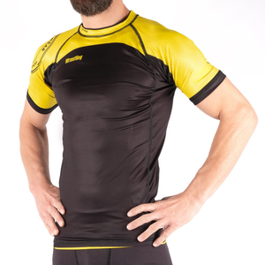 Profesional para hombre sublimado Rash Guard & MMA Shorts BJJ Training Gear, logotipo personalizado, fabricante de calidad superior - Product Image 4