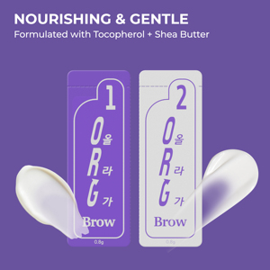 [MAZAL] Kit de permanente para cejas ORG, productos de belleza más vendidos, seguro y fácil de usar en casa, kit de permanente para maquillaje de ojos, colores vivos y llamativos - Product Image 6