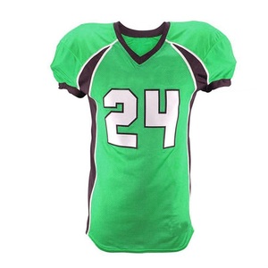 OEM nouveau design d'équipe exclusif porter le football américain uniforme broderie par sublimation conception personnalisée uniforme de football américain - Product Image 2