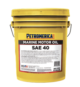 Aceite de Motor Marino Antidesgaste Petromerica SAE-40, Lubricante Automotriz, Cubeta de 5 Galones - Product Image 1