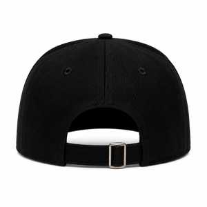 Casquette Snapback Noire Personnalisée avec Broderie 3D et Boucle Métallique – Qualité Supérieure, 5 Panneaux, Visière Plate, Tendance Hip-Hop, Décontractée, Idéale pour les Fêtes - Product Image 2
