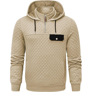 Sweats à capuche unis pour hommes sur mesure de qualité supérieure nouveau design 100% sweats à capuche en coton pour la vente en ligne à un prix abordable - Product Image 3