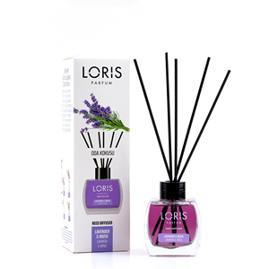 120 ML LORIS REED DIFFUSER AIR FRESHENER LAVENDER AND MUSK AROMA DIFFUSER LORIS PERFUME HIGH QUALITY LONG LASTING - Product Image 1