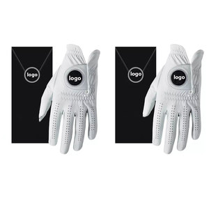 Compre guantes de entrenamiento de golf cómodos y transpirables Guantes de golf de cuero de piel de oveja UV Cabretta antideslizantes y resistentes al desgaste - Product Image 1