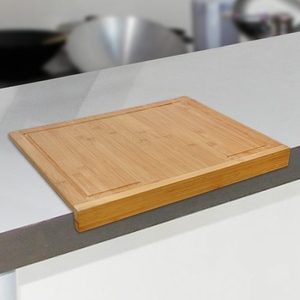 Planche à découper de comptoir planche à découper de cuisine Logo personnalisé meilleur bambou utiliser grand petit moyen fabriqué en inde exportation en gros - Product Image 6