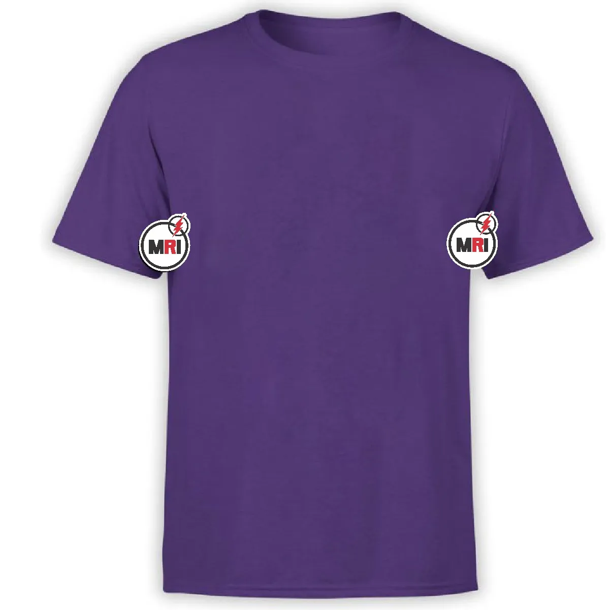 Custom T Shirt man Women with Crew Neck Half Sleeve Customized color Purple t shirt summer Sport T-Shirt for Adult