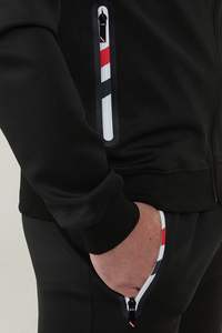 Chándal informal para hombre, jersey de manga corta con cuello redondo, conjunto de pantalones, ropa de calle, traje de algodón de dos piezas - Product Image 3