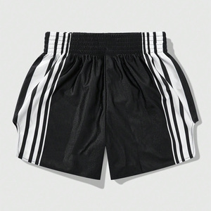 Pantalones cortos de boxeo personalizados OEM para hombres con impresión de logotipo transpirable apto para partidos de entrenamiento y gimnasio Etiqueta Privada lista - Product Image 1