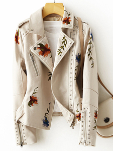 Promotion : Veste en cuir véritable pour femmes, prix de gros |   Veste en cuir véritable pour femmes adultes, tendance et chaude pour l'hiver - Product Image 3