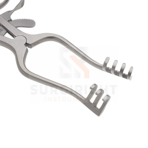 Instruments d'otoscopie manuels en acier, rétracteurs auto-fixants Plester, rétracteur mastoïde par SurgiRight - Product Image 1