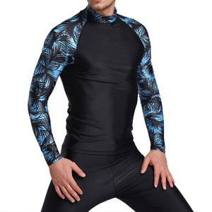 Vente en gros de vêtements de fitness de qualité supérieure Rash Guard pour hommes Rash Guard serré à manches longues par compression Fabricant professionnel - Product Image 4