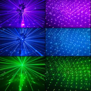 โปรเจคเตอร์เลเซอร์ RGB กำลังไฟ 2W 3W กันน้ำ IP66 พร้อมระบบควบคุม DMX ให้เอฟเฟกต์ท้องฟ้าเต็มดาวและหิ่งห้อย สำหรับงานปาร์ตี้กลางแจ้ง งานแต่งงาน และงานจัดเลี้ยงในสวน - Product Image 4