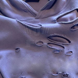 เสื้อมีฮู้ดผู้ชายน้ำหนักเบาสวมใส่สบายสำหรับฤดูหนาวทำจากโพลีเอสเตอร์/ผ้าฝ้ายเทคนิคการย้อมธรรมดา - Product Image 3