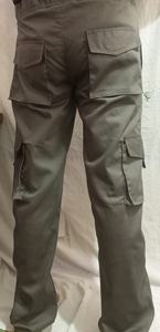 Hommes Nouveau Premium Cargo Jogger Premium Casual Pantalons pour hommes Workout Multi-Pocket 100% Pantalon en coton biologique - Product Image 3