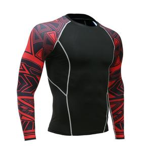 Camisetas de Compresión para Hombre OEM, Absorben la Humedad y Brindan Soporte Muscular para el Gimnasio - Product Image 1