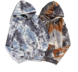 Nouveaux sweats à capuche oversize à manches longues tie-dye pour femmes pour l'hiver 2025, pour un usage décontracté - Product Image 1