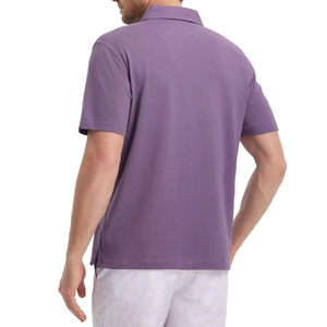 Polo de Golf para hombre personalizado orgánico alto Moq 30 impresión completa sublimación poliéster 100% algodón rendimiento ropa de Golf camisas 2025 - Product Image 4