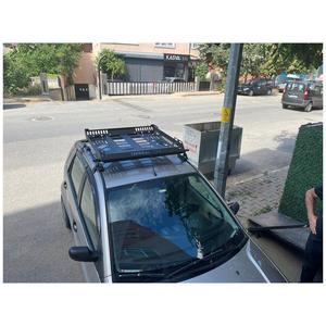 แร็คหลังคาอเนกประสงค์แบบสี่ล้อขับเคลื่อนเอง สำหรับบรรทุกสัมภาระบนหลังคารถยนต์ โครงเหล็กสำหรับรถ SUV - Product Image 2