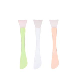 Brocha de silicona para mascarillas faciales con varilla ajustable y aplicador de doble cabezal para mascarillas de barro, modelo de varilla para aplicar mascarillas de maquillaje - Product Image 1