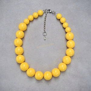 Collar con Colgante de Cristal de Resina para Mujer, Joyería de Moda Elegante, Collares con Colgantes de Moda, Collares de Joyería de Moda - Product Image 1