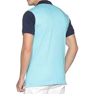 Venta al por mayor Polo camiseta personalizada hombre Polo verano transpirable algodón diseño Logo impresión hombres Polo-Shirt - Product Image 2