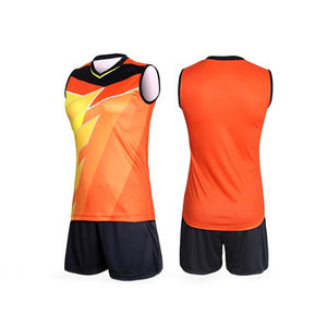 Men's Latest Design Quick Dry Sleeveless Volleyball Uniform Set New Style Sports Team Wear - Product Image 4