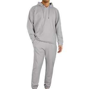 Custom <b>100</b>% Cotton Fleece Hooded Pullover Streetwear Tracksuit for Men with Acid Wash Finish - Product Image 3