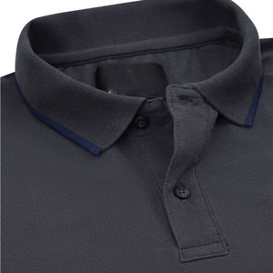 เสื้อยืดผ้าฝ้ายถักสำหรับผู้ชายเสื้อลำลองผ้าระบายอากาศได้ดีแขนสั้นออกแบบโลโก้ได้ตามต้องการ - Product Image 3