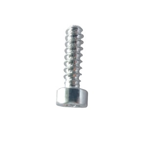 P5X18 Self-Tapping <b>Screw</b> with M10 Thread Size Black Finish Phillips Drive Style-Ref 500572 - Product Image 1