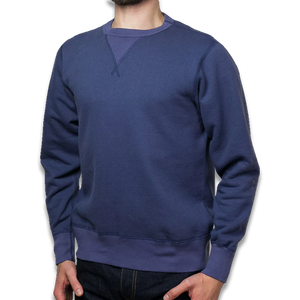 Pulls molletonnés pour hommes Pull en coton pour hommes en éponge biologique col ras du cou personnalisé vêtements de rue sweat-shirt haut - Product Image 5