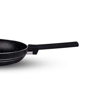 กระทะกลมเชฟสมัยใหม่ขนาด20ซม. เคลือบหินอ่อนแบบไม่ติด4มม. เป็นมิตรต่อสิ่งแวดล้อม - Product Image 3