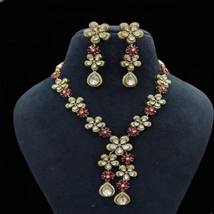 ชุดสร้อยคอลายจุดที่สวยงามสำหรับผู้หญิงสวมใส่ได้ทั้งแบบชนเผ่าและสมัยใหม่เหมาะสำหรับใส่ไปงานปาร์ตี้เฉลิมฉลอง - Product Image 1