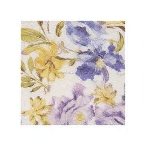 Pantalon Palazzo Décontracté Imprimé pour Femme en Rayonne Douce, Coupe Ample, Taille Haute avec Cordon de Serrage, Longueur Cheville, Idéal Été - Product Image 5