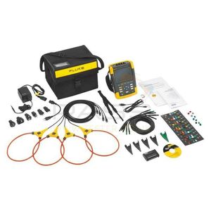 Analyseur de qualité d'alimentation et de moteur triphasé Flukee 438-ii neuf avec sondes Iflex Pro - Product Image 4