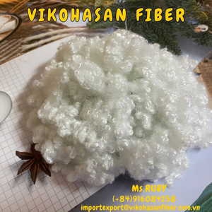 Calidad Premium 15d Virgin Regenerated Polyfill Toy White HCS Staple Hollow Conjugated Edredón Manta Siliconized para Spinning - Product Image 6