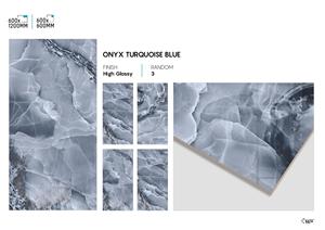 Azulejos de Porcelana de Alto Brillo de Lujo de 600x1200 mm, Superficie Pulida para Paredes y Pisos para Interiores - Product Image 4