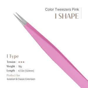 Pinzas para Pestañas Color Rosa, Prácticas - Product Image 2