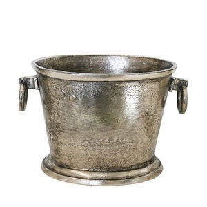 Top tendance Antique argent métal luxe seau à vin décoration fêtes mariage utilisation en gros refroidisseurs à vin et seaux à glace - Product Image 4