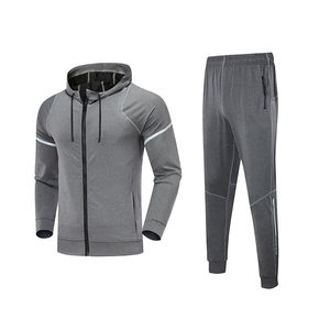Heavyweight New Arrival Sweat suits Unisex Oversized Hoodies y Sweatpants Set 100% chándal de algodón para hombre - Product Image 4